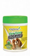 Espree ear care aloe wipes