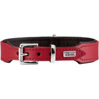 Hunter 50/S-M halsband Basic rood/zwart