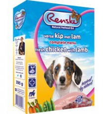 Renske 10x395g puppy kip & lam ACTIEPRIJS!!
